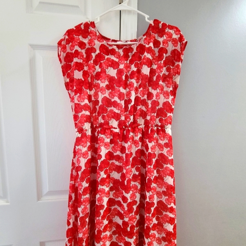 RedMaxi dress